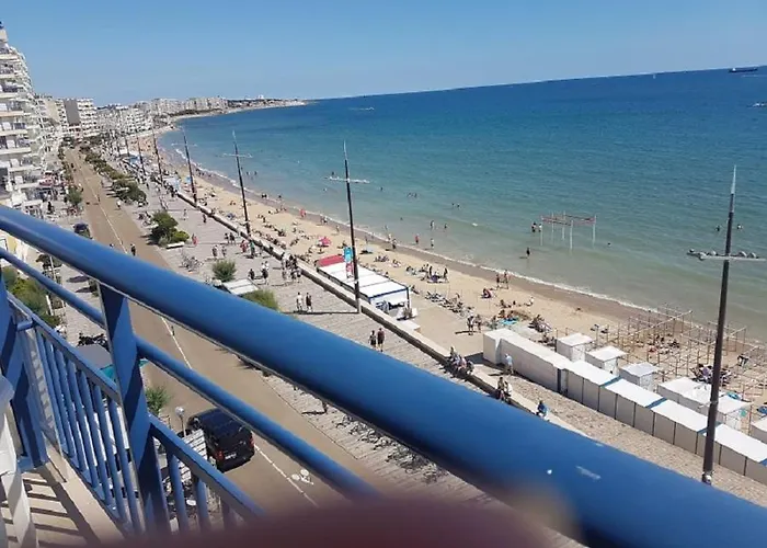 Studio Meuble Face Mer Vue Imprenable Sur La Mer, Parking Et Fibre Gratuits